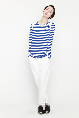 blue Stripe tee