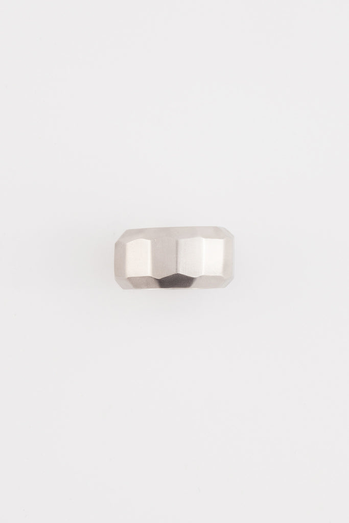 bold ring silver by Minuit Moins Sept