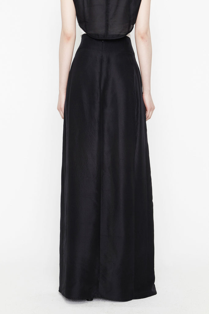 black maxi skirt by Soulpotstudio