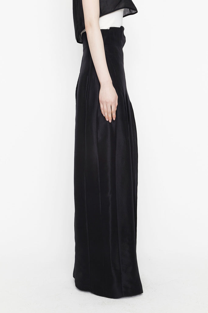 black maxi skirt by Soulpotstudio