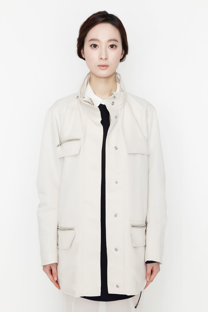 Beige Spring Jacket by bë