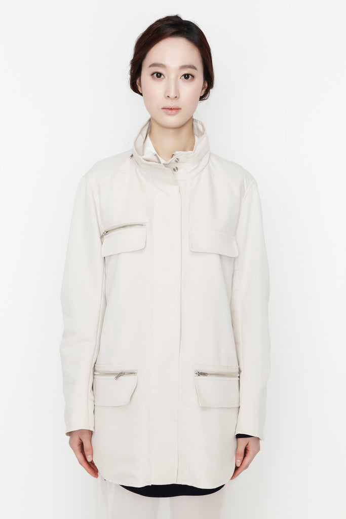 Beige Spring Jacket by bë