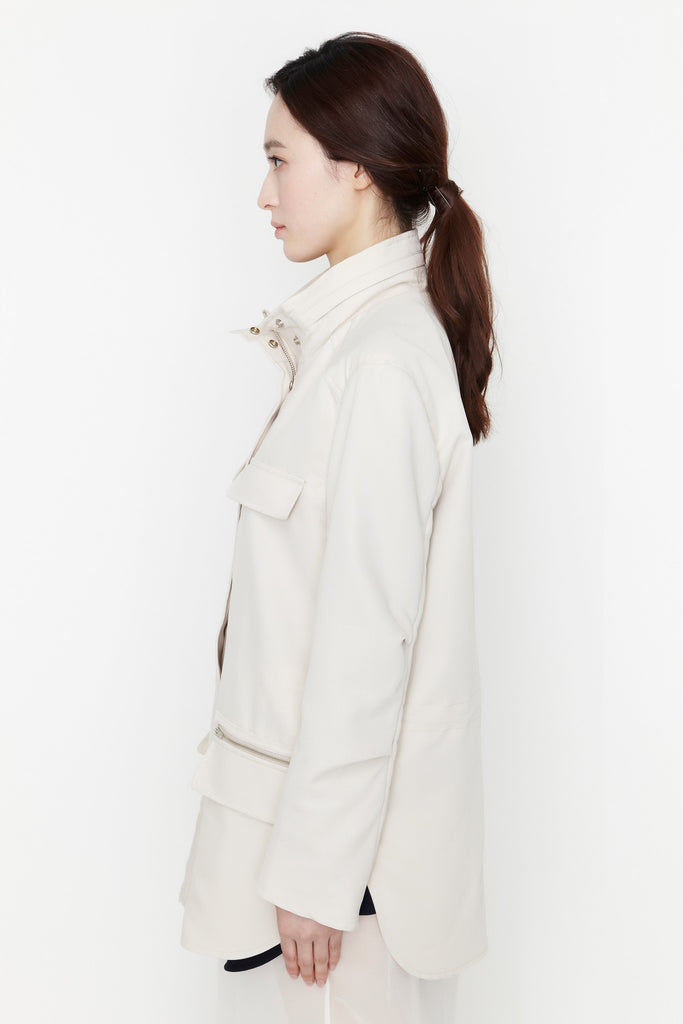 Beige Spring Jacket by bë