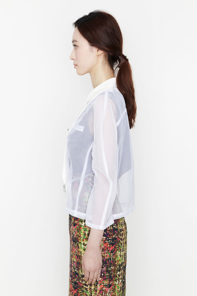 Abiding Jacket White by Jarret