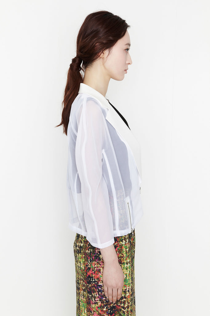 Abiding Jacket White by Jarret