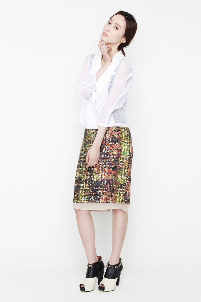 Abiding Jacket White by Jarret